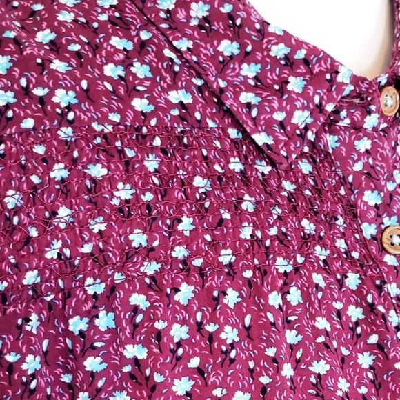 Maeve by Anthropologie Floral Button Blouse NWOT - Picture 2 of 8